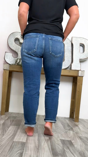 Kancan Dolores Slim Straight Jeans (1-15)