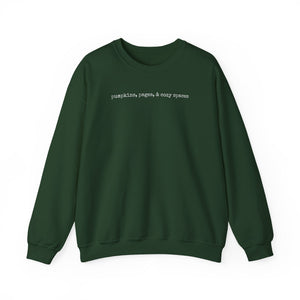 Pumpkins Pages & Cozy Spaces Crewneck Sweatshirt - 5 Colors