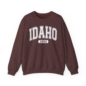 IDAHO 1890 Varsity Logo Crewneck Sweatshirt - 4 Colors