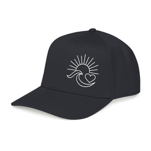 Sunrise Wave Heart Hat - 4 Colors