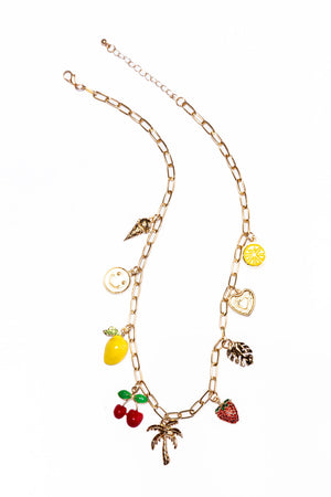 Fruit Charm Necklace - STB Boutique