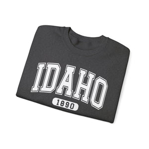 IDAHO 1890 Varsity Logo Crewneck Sweatshirt - 4 Colors