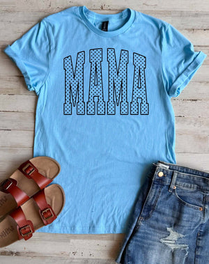 Mama Polka Dot Tee - 4 Colors - FLASH SALE - PREORDER