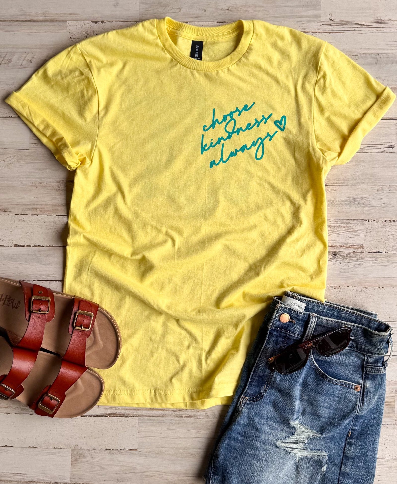 Choose Kindness Always Tee - 5 Colors - FLASH SALE - PREORDER