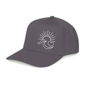 Sunrise Wave Heart Hat - 4 Colors