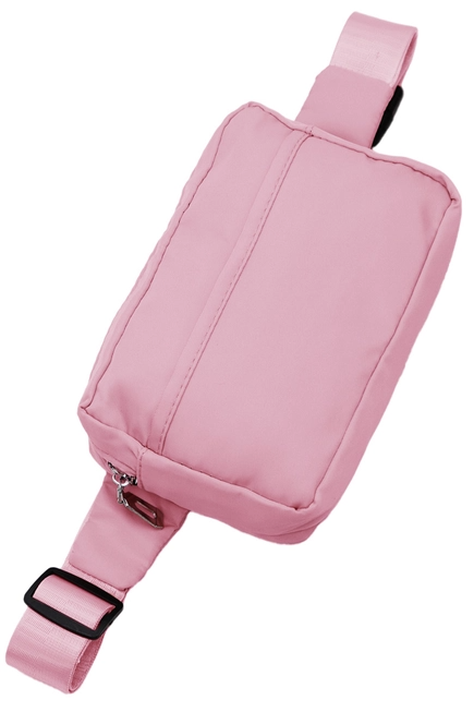 pink basic belt bag