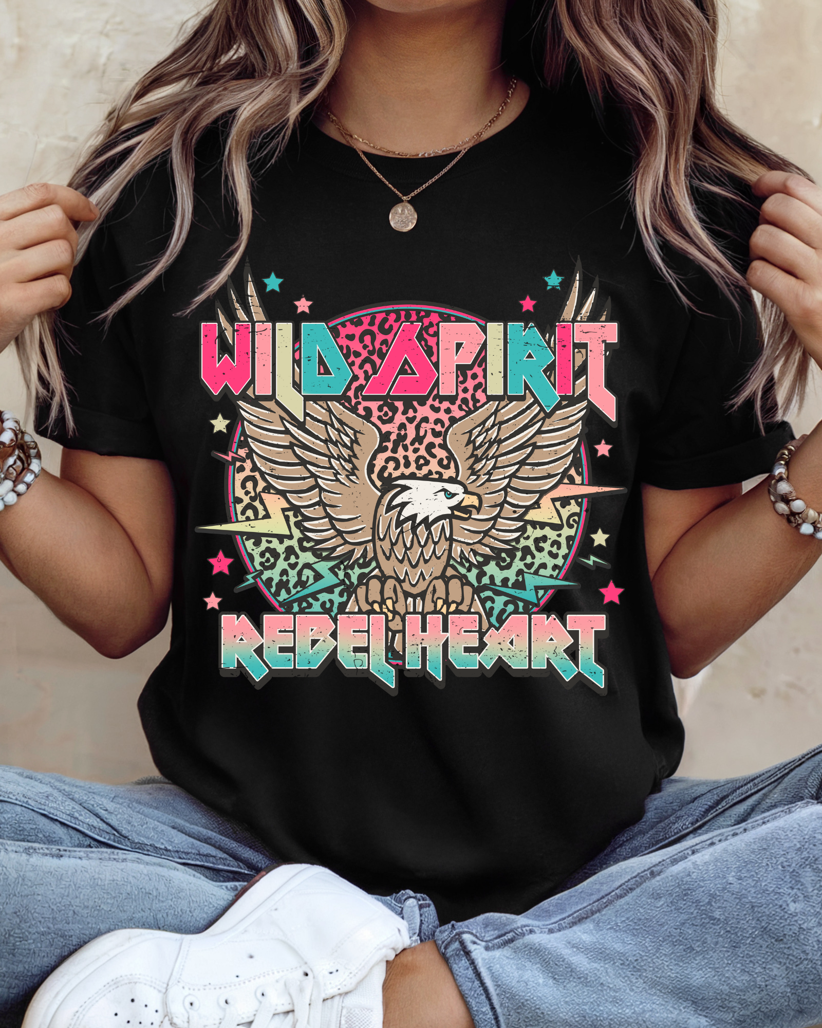 Wild Spirit Rebel Heart Tee - Preorder