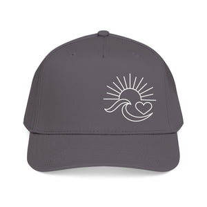 Sunrise Wave Heart Hat - 4 Colors