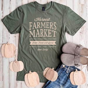 Harvest Farmers Market Tee - 3 Colors - FLASH SALE - PREORDER