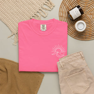 Heart Ocean Sun Comfort Colors Tee - 7 Colors
