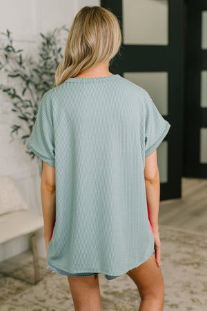 A Lot to Look At Color Block Top (SM-3X)