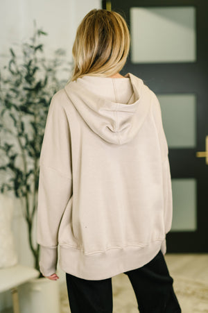 A Million Different Reasons Hooded Pullover in Ash Mocha (SM-XL)