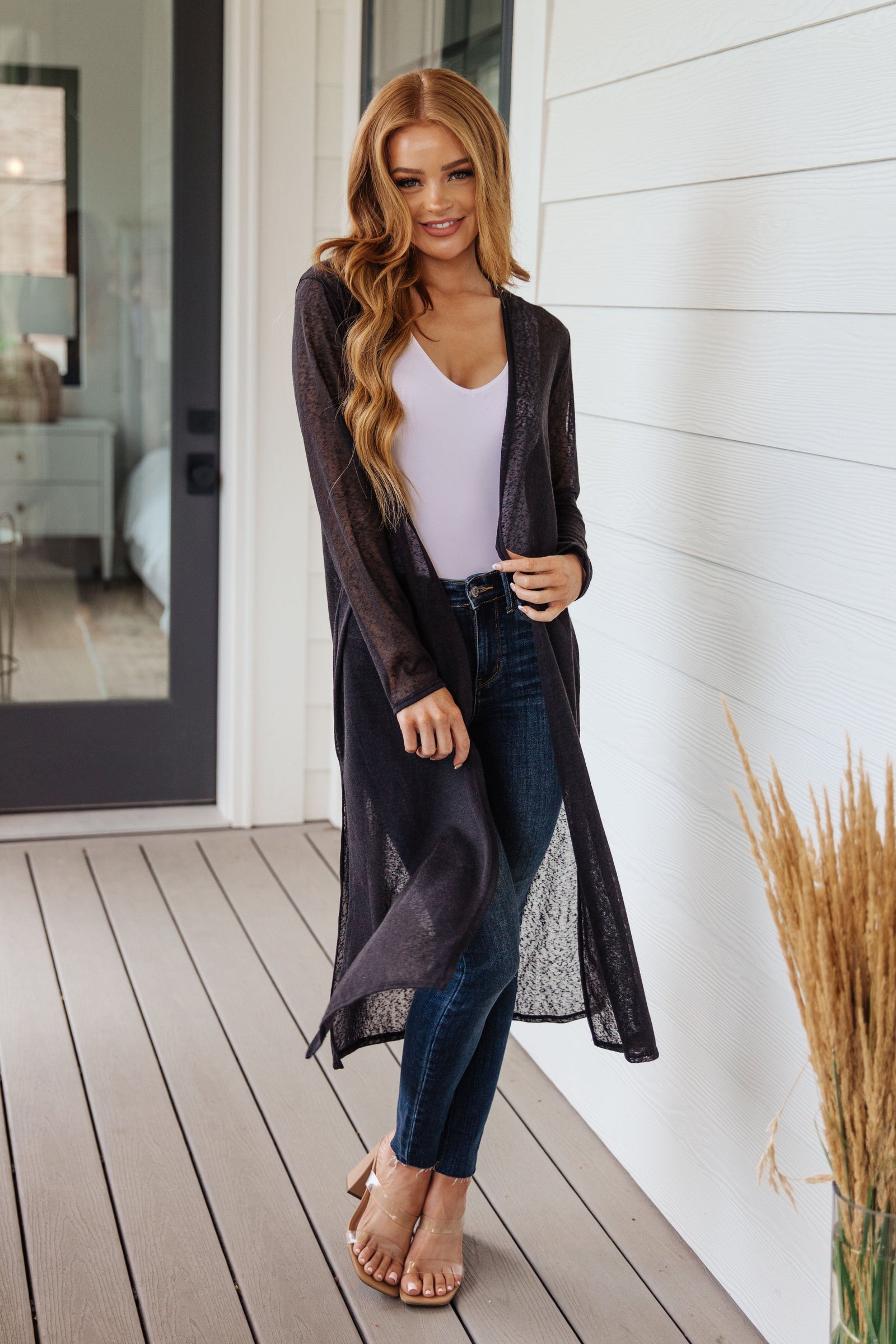 Afternoon Shade Sheer Cardigan (SM-3X)