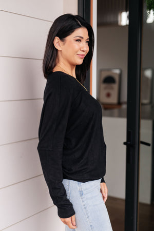 Drive Downtown Dolman Sleeve Top (SM-3X)