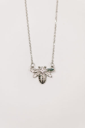 Bee Line Sterling Silver Necklace