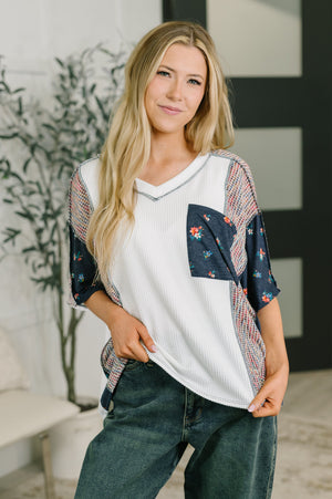 Been Around the Color Block Top (SM-3X)