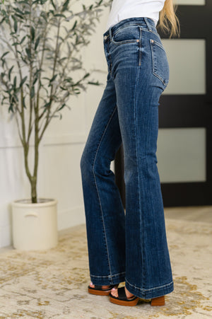 Judy Blue Bonnie High Waist Trouser Flare Jeans
