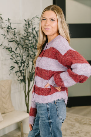 Callin' Be Back Again Casual Button Down Sweater - STB Boutique