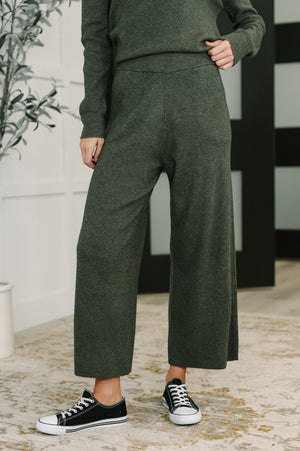 Clove Culottes in Moss (XS-4X)