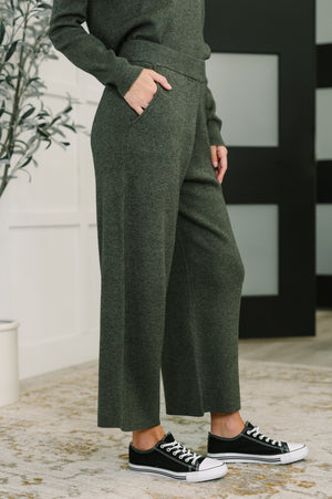 Clove Culottes in Moss (XS-4X)