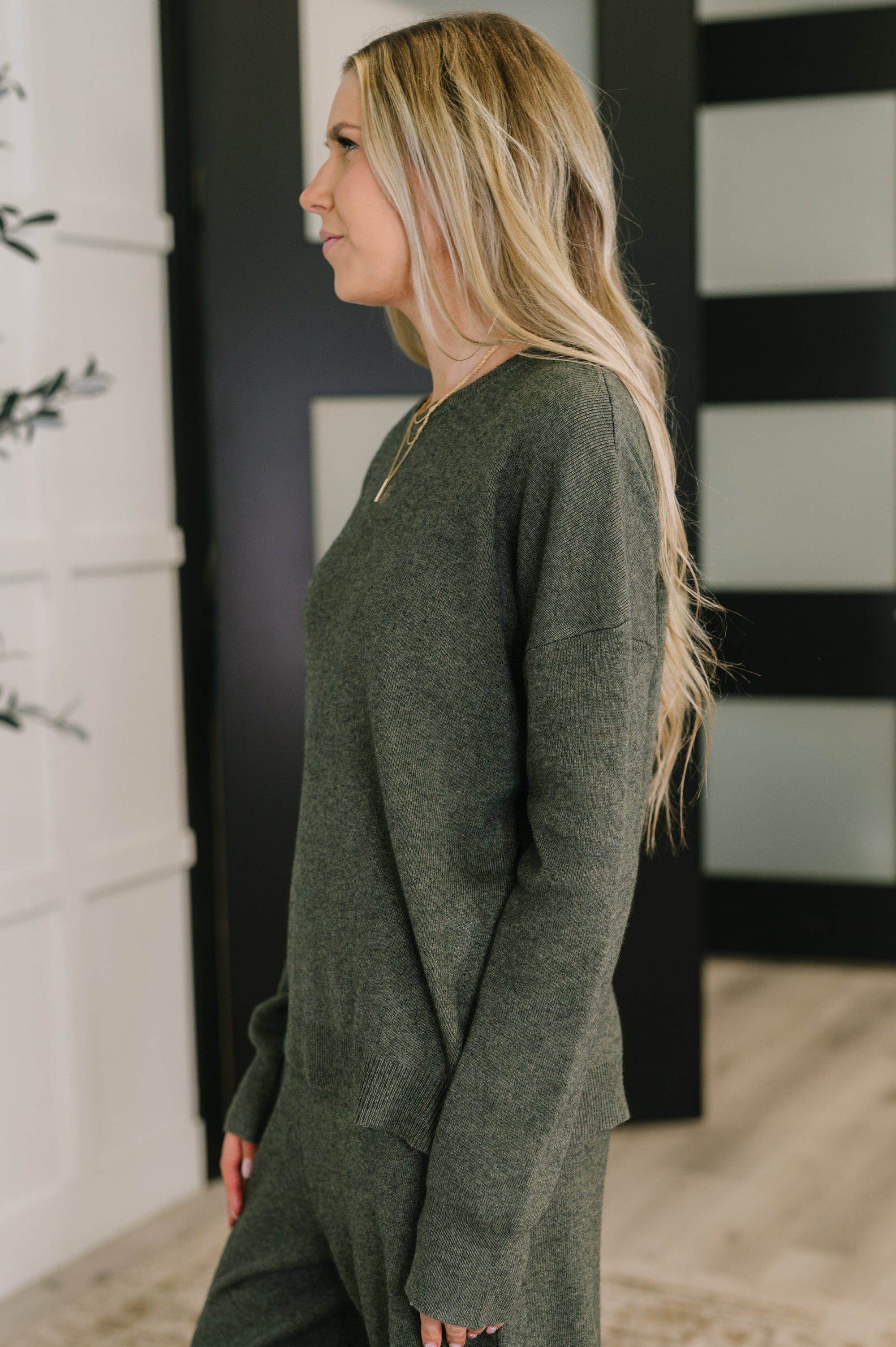 Clove Sweater in Moss (XS-4X)