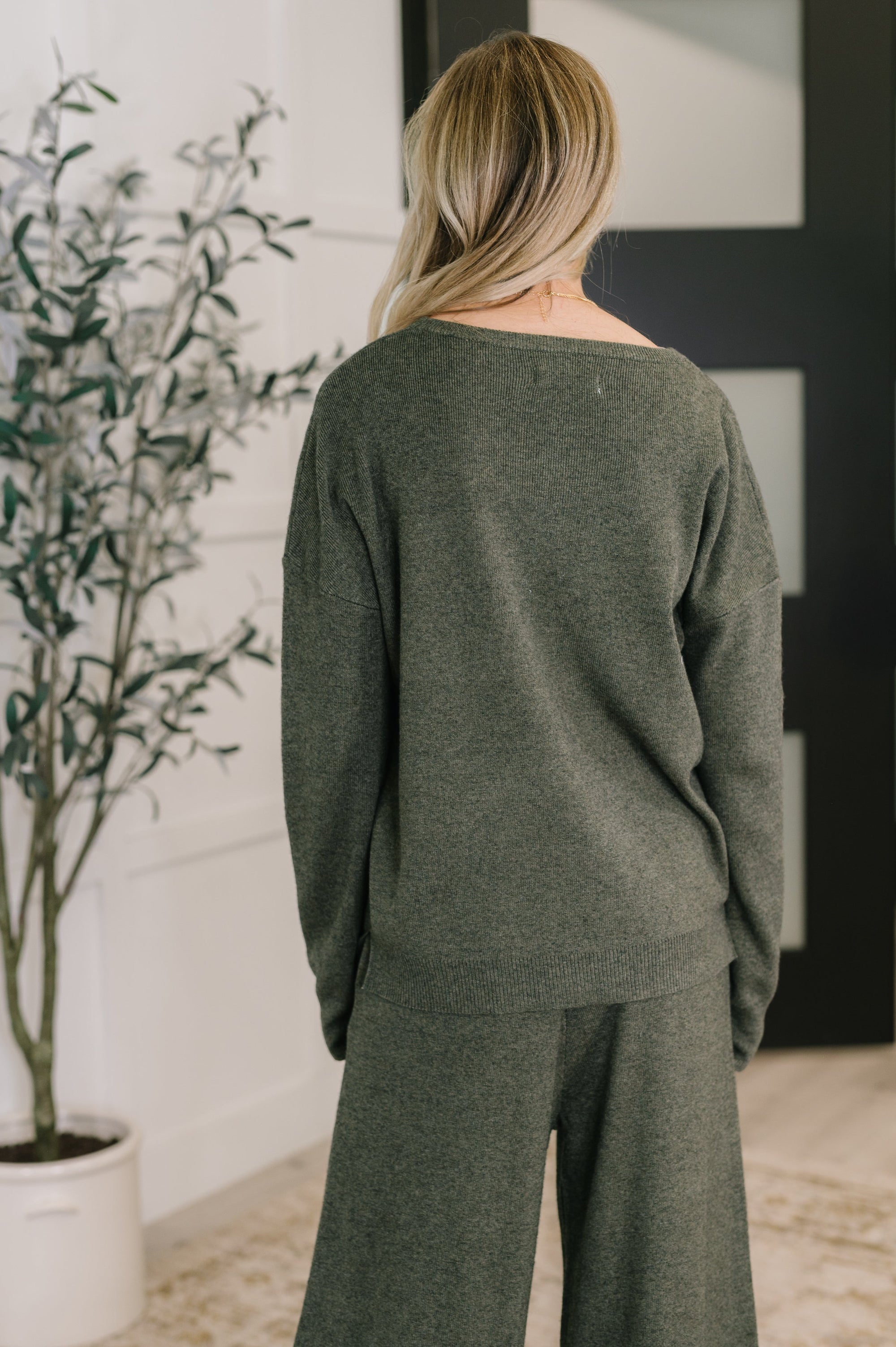 Clove Sweater in Moss (XS-4X)