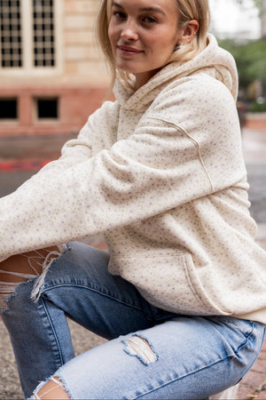 Comfort Zone Hoodie - Ditsy Darling - STB Boutique