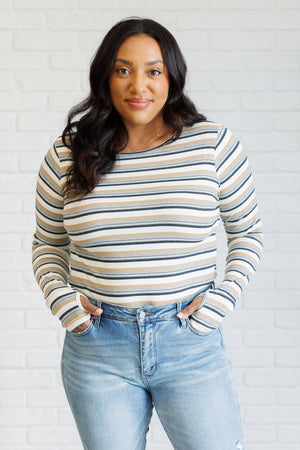 East Coast Breeze Striped Top (SM-3X)