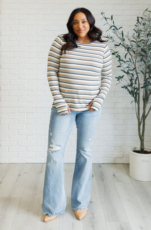 East Coast Breeze Striped Top (SM-3X)