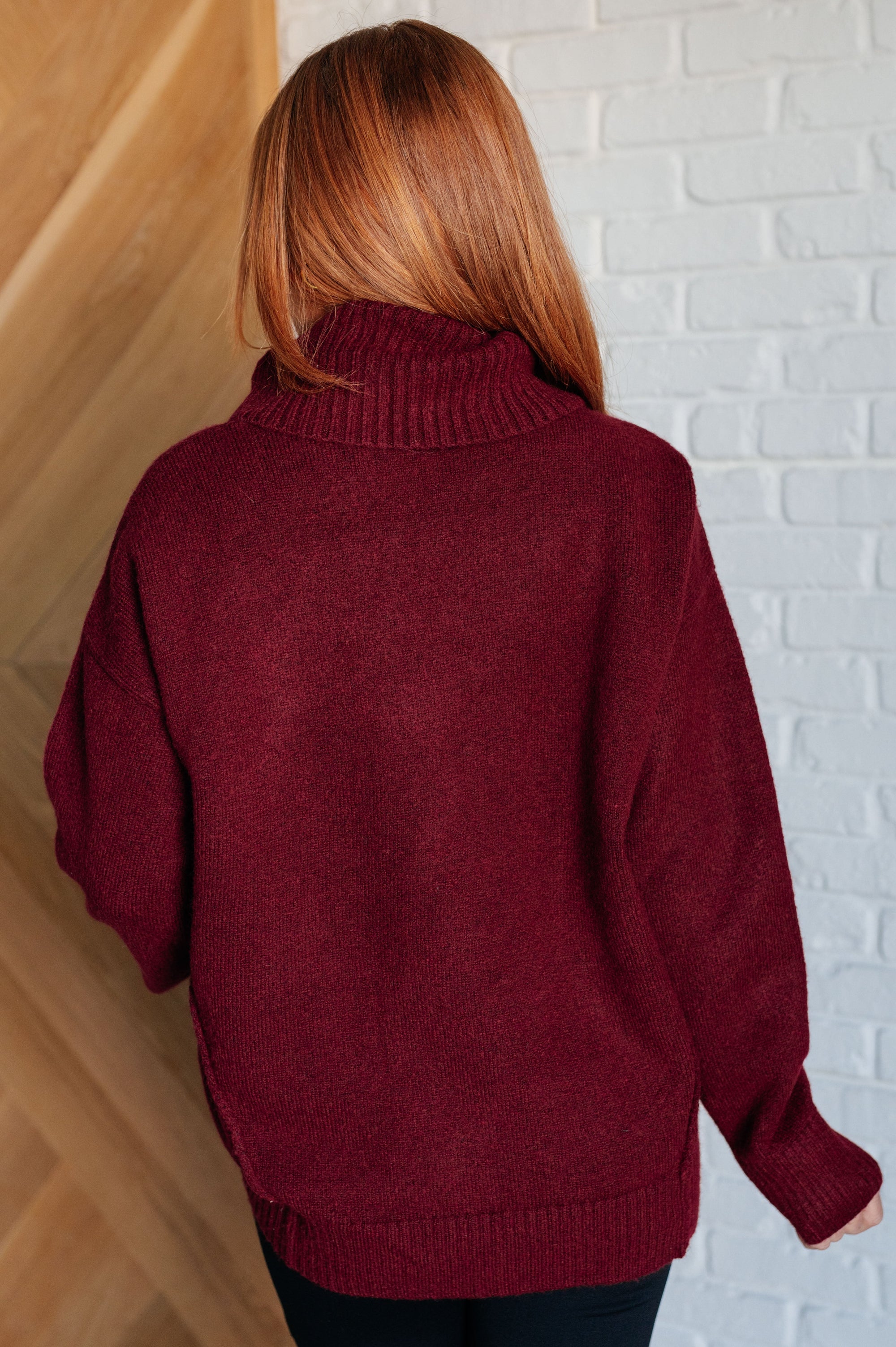 Envelop Me Turtleneck Sweater (SM-3X)