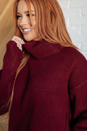 Envelop Me Turtleneck Sweater (SM-3X)