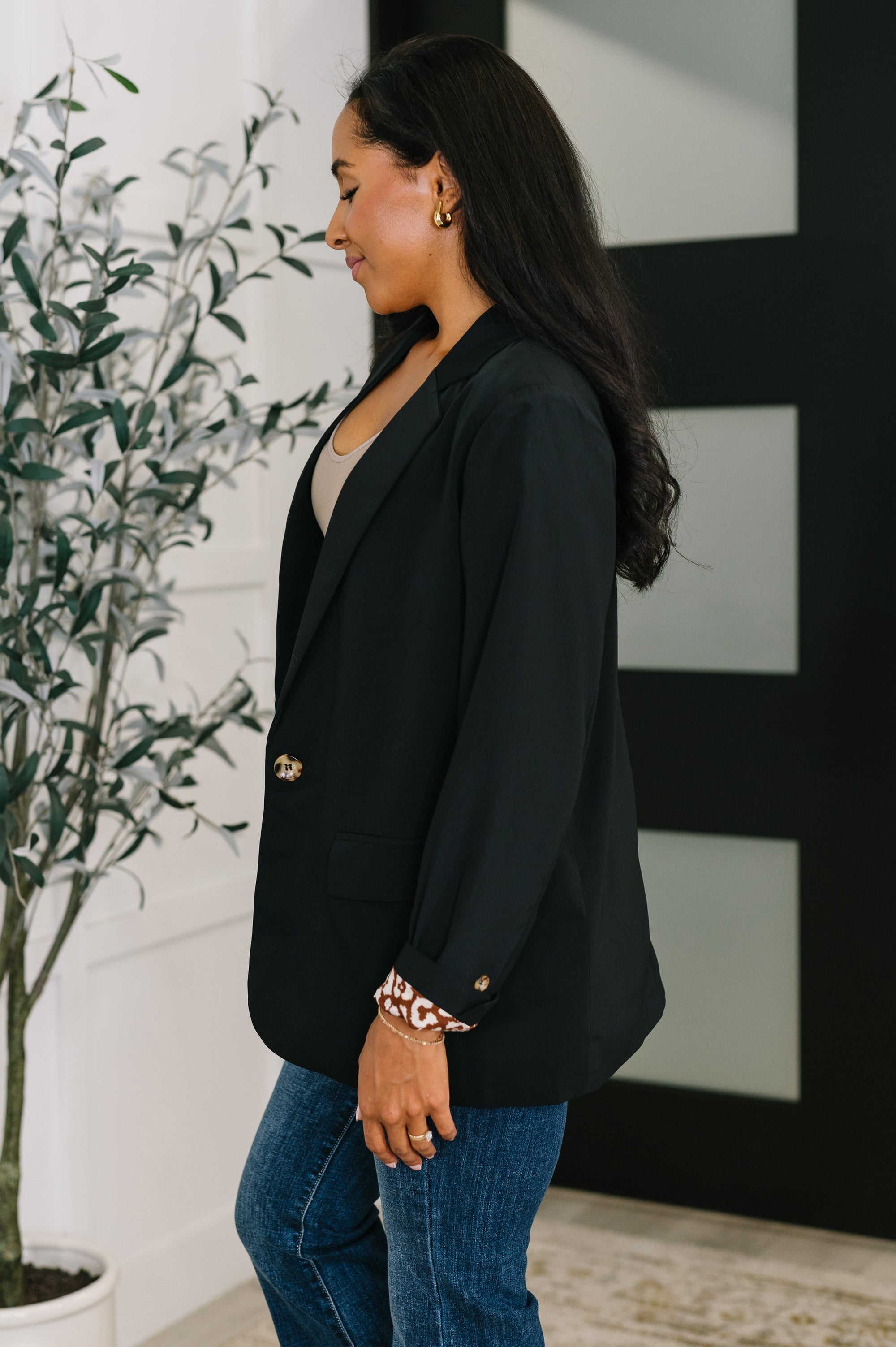 Every Day Blazer in Black (SM-3X)