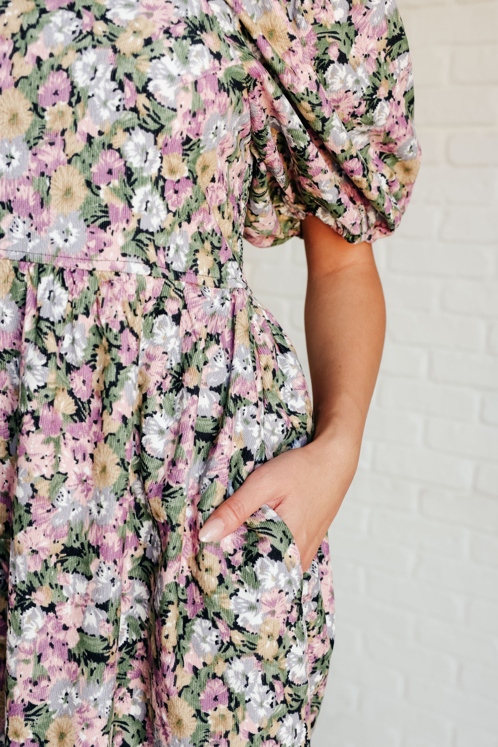 Excellence Without Effort Floral Dress (SM-3X)