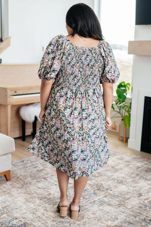 Excellence Without Effort Floral Dress (SM-3X)