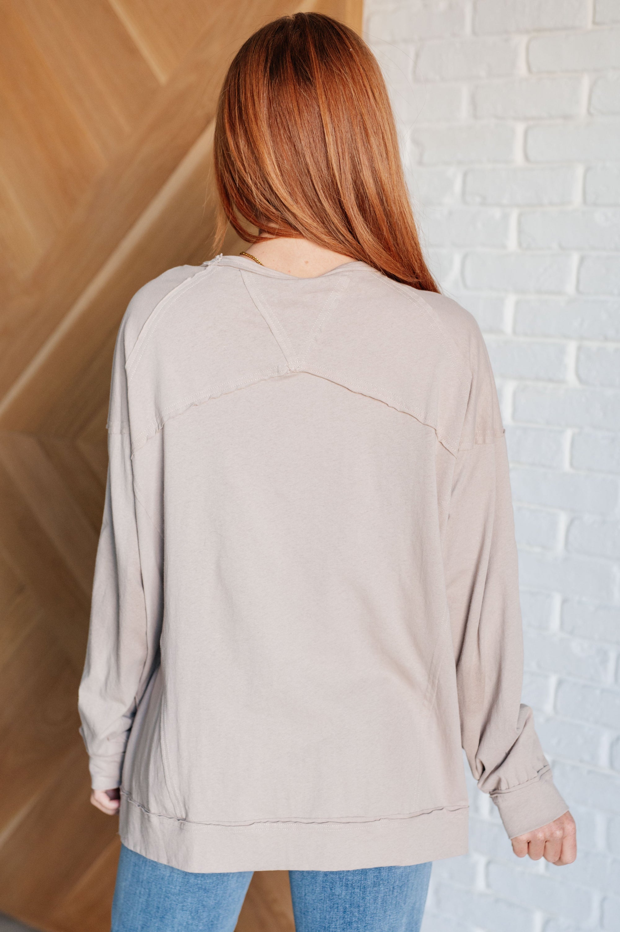 Feels Right Long Sleeve Top (SM-3X)