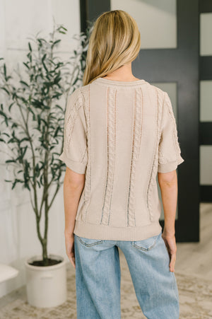 Feel so Fine Embroidered Knit Top (SM-3X) - STB Boutique