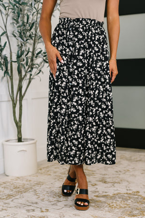 Fielding Flowers Floral Skirt (SM-3X)