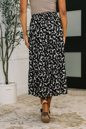 Fielding Flowers Floral Skirt (SM-3X)