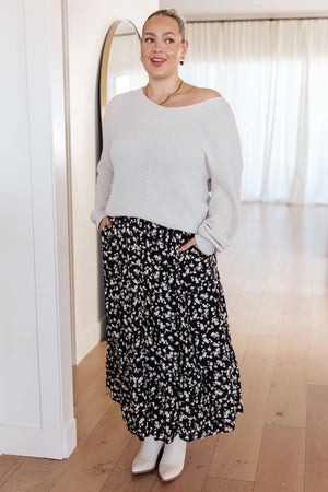 Fielding Flowers Floral Skirt (SM-3X)
