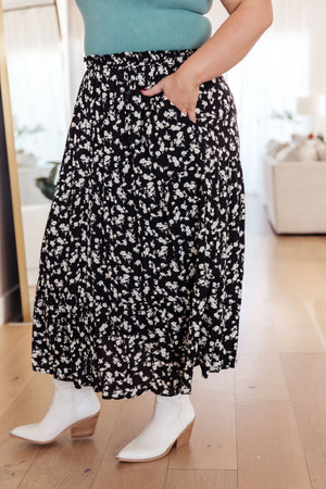 Fielding Flowers Floral Skirt (SM-3X)