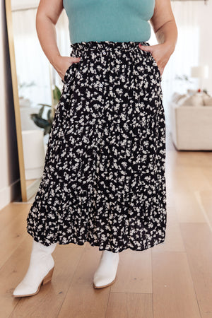 Fielding Flowers Floral Skirt (SM-3X)