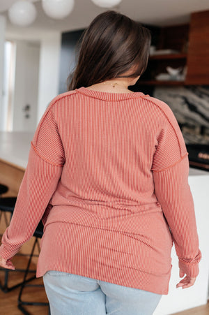 First and Foremost Rib Knit Top (SM-3X)