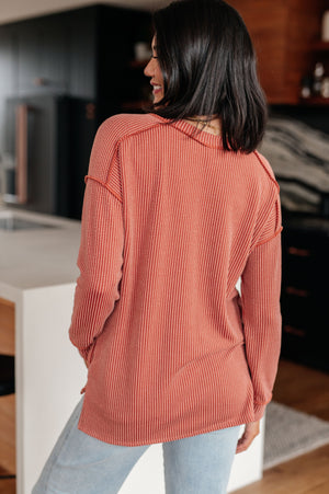First and Foremost Rib Knit Top (SM-3X)
