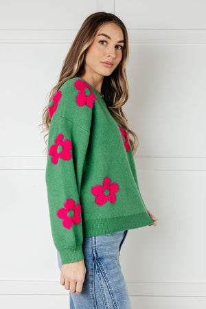 Follow Your Heart Drop Shoulder Sweater (SM-3X)