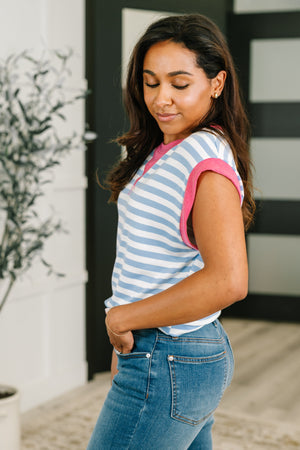 Following Through Color Block Muscle Tee (SM-3X)