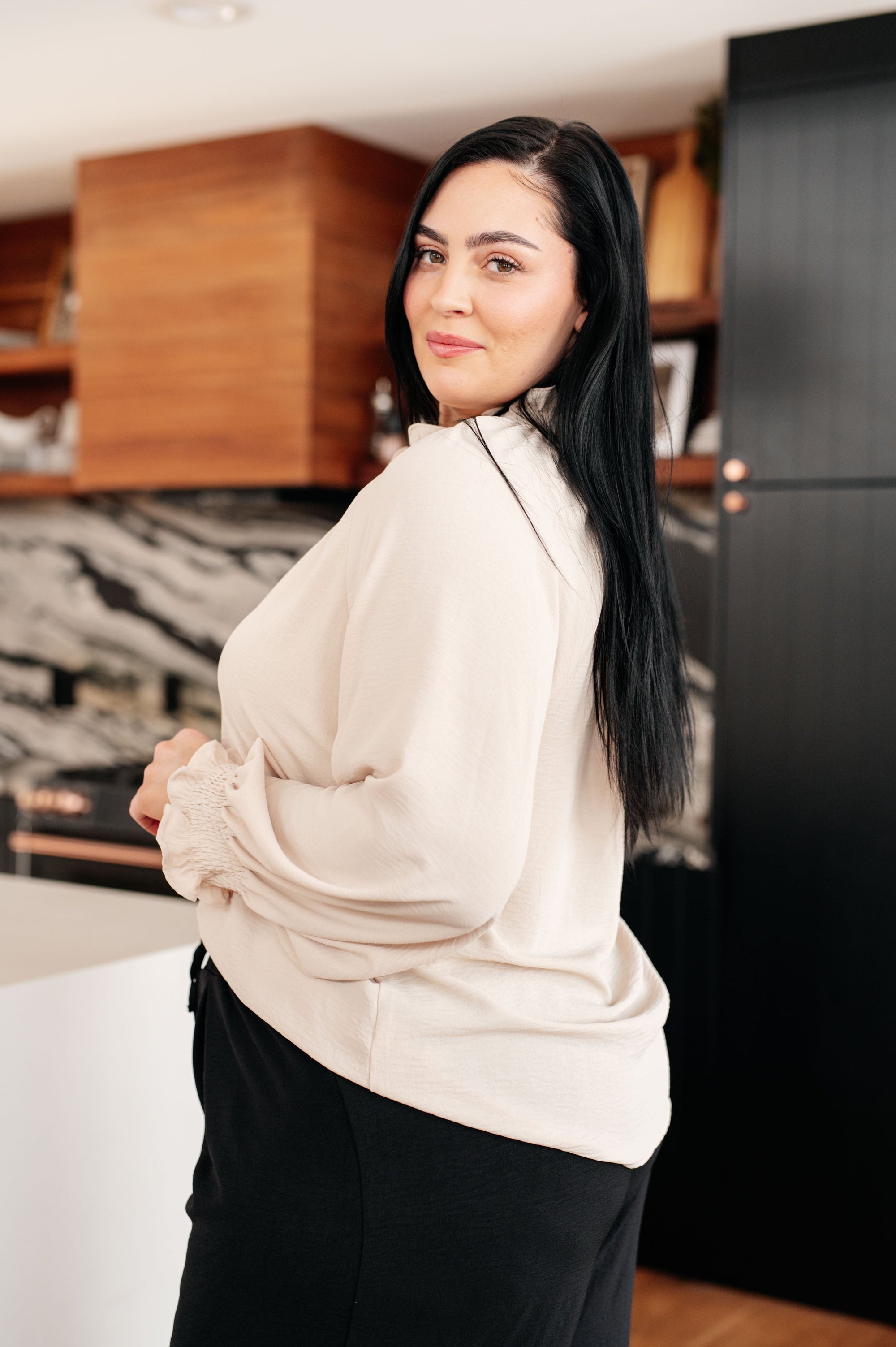 For You I Do Button Up Blouse (SM-3X)