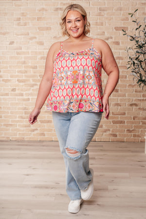 Free Spirited Mixed Print Tank (SM-3X)