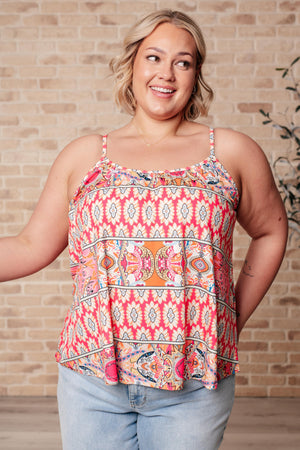 Free Spirited Mixed Print Tank (SM-3X)