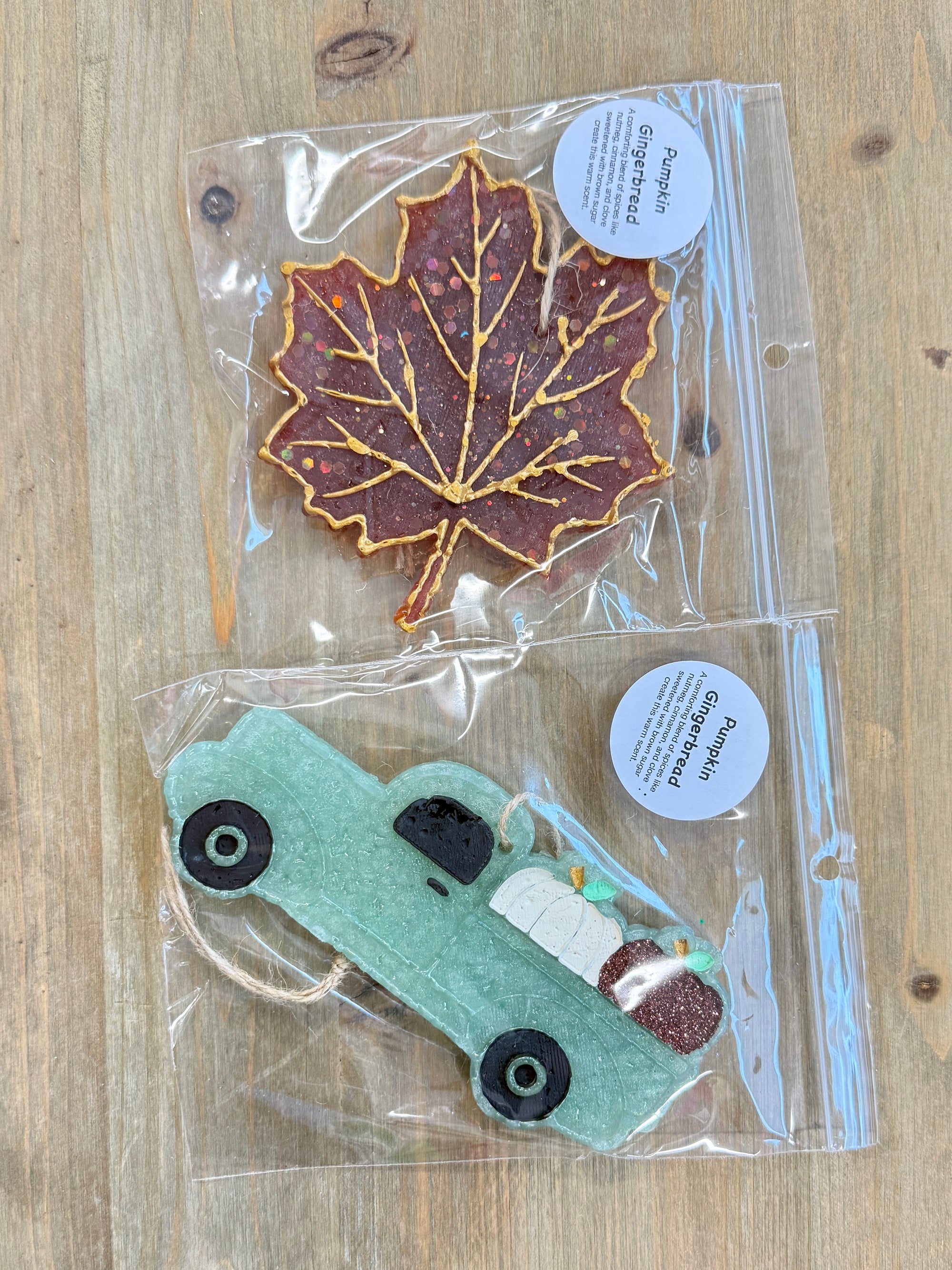 Pumpkin Gingerbread Car Candle/Air Freshener