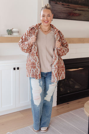 Less Conversation V-Neck Top (SM-3X)